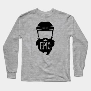 Epic Hockey Beard Long Sleeve T-Shirt